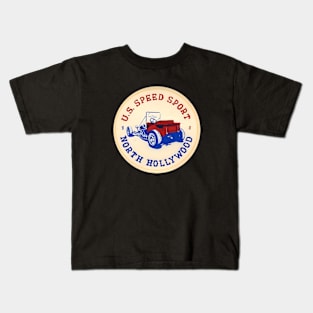 U.S. Speed Sport Store North Hollywood California Kids T-Shirt